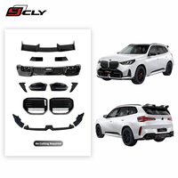 Nouveau pour 2025-2026 BMW X3 G45 Kit MP modifié : Calandre, Capuchons de rétroviseurs, Lame avant, Aération de garde-boue, Aileron arrière, Diffuseur, Sortie d'échappement sans découpe
