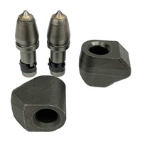 Dents de tranchée FAE C21HD taux de notation élevé petit diamètre de coupe de forage baril de noyau de roche personnalisé avec pièces de rechange de dents de balle