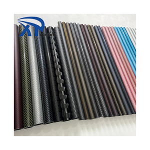 Tube en <span class=keywords><strong>fibre</strong></span> de carbone coloré au prix d'usine, tube hybride en <span class=keywords><strong>fibre</strong></span> d'aramide et de verre coloré au prix le plus bas - Product Image 5