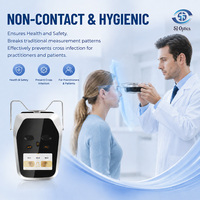 SJ Optics Digital PD Meter PD-400 Alat Pengukur Jarak Pupil Oftalmik dengan Layar LCD Alat Pengukur PD Portabel untuk Toko Optik.