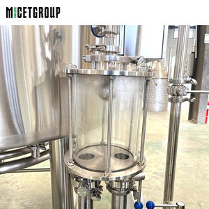 Équipement de brassage de bière et de whisky de haute qualité 1000L pour eau-de-vie de <span class=keywords><strong>malt</strong></span> simple et eau-de-vie de grain, avec cuve de mashing et de décantation 1000L et échangeur de chaleur à plaques - Product Image 4