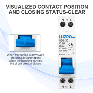 سلسلة DPN 1P + N 6A 10A 16A 20A 25A 32A 40A مصغرة - Product Image 5