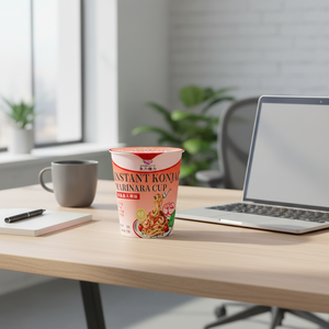 Fideos Konjac Instantáneos con Sabor, Veganos, Sabor Tomate Italiano, 0 Grasa, 0 Carbohidratos, Proveedor OEM ODM, Shirataki - Product Image 5