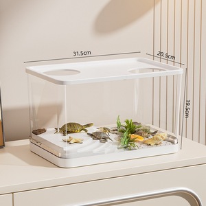 Pet Material Fish <strong>Tank</strong> Plastic Climbing Pet Ecological <strong>Tank</strong> Household Ornamental Fish Breeding <strong>Tank</strong> - Product Image 4