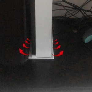 Gamepad <strong>Space</strong> Saving Holder <strong>Game</strong> Simplicity Cooling Stand for <strong>Xbox</strong> One S Vertical Holder - Product Image 4