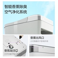 Toilette intelligente moderne de luxe monobloc en céramique avec chasse d'eau automatique et télécommande Bidet électrique WC Sanitaire monté au sol