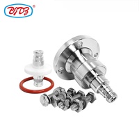 Suministro de fábrica 1-5/8 EIA Conector de brida a N Tipo Hembra 50ohm Rf Conector coaxial RF Coaxial Adaptador Convertidor