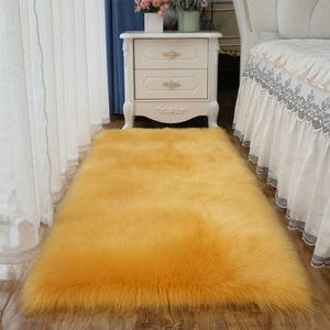 מפעל סיטונאי טבעי מותאם אישית, שטיחים שאגי אדום שטיח רץ שחור כבש פרווה עבור מלון ואולם אירופאי סגנון שטיח - Product Image 2