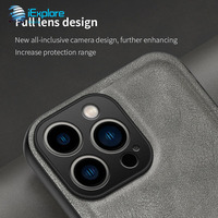 Étui de téléphone en cuir PU soyeux iExplore Sheep pour iPhone 17 Pro Max Oppo Find X8 Realme 12 1+13 Vivo X200 Honor X8B X9A