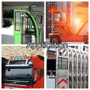 Luz Estroboscópica Solar Magnética IP 65 Impermeable, Baliza Intermitente Multicolor para Advertencia <span class=keywords><strong>de</strong></span> Tráfico en Exteriores - Product Image 5