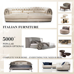 Pabrik Foshan Italia furnitur rumah mewah <span class=keywords><strong>sofa</strong></span> bagian melengkung <span class=keywords><strong>sofa</strong></span> bulat Modern untuk rumah mewah - Product Image 5
