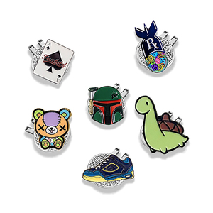 Bán Hàng Nóng Cá Nhân Tùy Chỉnh Golf Đánh Dấu Đồng Xu Từ Golf Bóng Đánh Dấu Hat Clip Không Trống Golf Bóng Đánh Dấu - Product Image 3