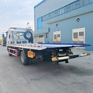 ISUZU KV100 4x2 <b>Flatbed</b> Tow <b>Truck</b> with Tilt Tray 4 Tons Capacity Wreckers & Tow <b>Trucks</b> - Product Image 1