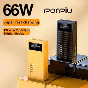 พาวเวอร์แบงค์<span class=keywords><strong>4</strong></span>มิลลิแอมป์ต่อชั่วโมงแบบพกพาชาร์จไฟได้รวดเร็วพร้อมช่อง Micro USB สำหรับโทรศัพท์20000mAh พาวเวอร์แบงค์ - Product Image 5