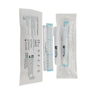 Plantilla de tatuaje profesional con regla de papel, punta fina estéril, cirugía, tatuaje quirúrgico, piel, Mini rotulador quirúrgico - Product Image 6