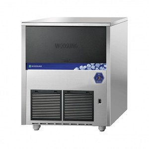 100kg/Day Undercounter Water Cooled Square Commercial <b>Ice</b> <b>Maker</b> 220V Compact Stainless Steel for Kitchen - Product Image 1