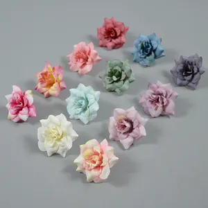 Wholesale Artificial Flower Retro Silk Rose Flux Flower For Home Office Hotel Wedding Christmas Tables Decorations