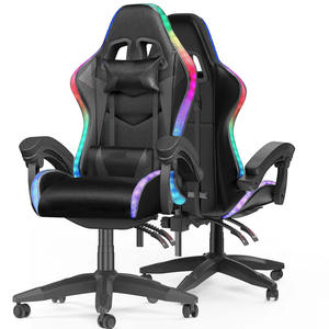 <span class=keywords><strong>Silla</strong></span> <span class=keywords><strong>Gamer</strong></span> Ergonómica RGB para Computadora, <span class=keywords><strong>Silla</strong></span> de Oficina Ejecutiva Giratoria Reclinable <span class=keywords><strong>con</strong></span> Reposapiés, Venta al Por Mayor - Product Image 1