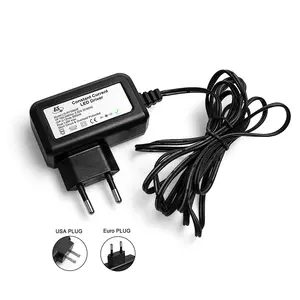 USA and Euro PLUG ADAPTER UL CE CUL listed Power Supply input 3-21vdc 700ma 9w Ac dc Constant Current led adapter