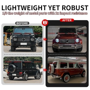 ชุดแต่งไวด์บอดี้ PP สำหรับ Mercedes Benz G Class W464 รุ่น Carl Style อัพเกรดกันชนหน้า-หลัง กระจังหน้า ส่งตรงจากโรงงาน - Product Image 2