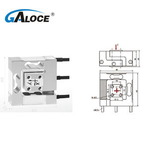30KG 50KG 100KG Capteur de <span class=keywords><strong>force</strong></span> tridimensionnel Transducteur 3 axes pour mesurer les forces dans trois directions - Product Image 3