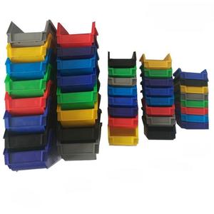 Caja de herramientas de plástico antiestática para colgar en la pared 220*140*125 diseño oblicuo con piezas montadas en la parte posterior para la organización de herramientas - Product Image 6