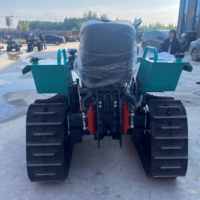 Offre Spéciale Micro-tracteur Agricole de 50 CV, Grand Tracteur à Conduite Manuelle avec Rotoculteur