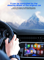 BOYI Carplay motocicleta adaptador inalámbrico CarPlay Dongle Smart AI BOX para iPhone Linux Carplay pantalla BMW Serie 4