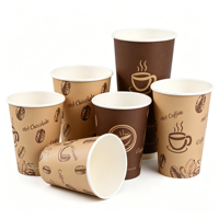 Gobelet personnalisé avec logo, écologique et compostable, pour les fêtes d'anniversaire, les fêtes de fin d'année, les activités de célébration - Vente en gros