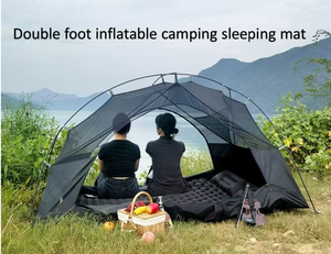 Colchoneta <span class=keywords><strong>doble</strong></span> para dormir Almohadilla inflable automática para dormir Colchoneta autoinflable para actividades al aire libre como senderismo - Product Image 5