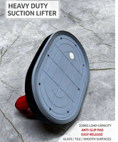 Ventouse électrique robuste Shijing 6108, capacité de charge 220 kg, affichage numérique, outil de levage pour carrelage, marbre et verre