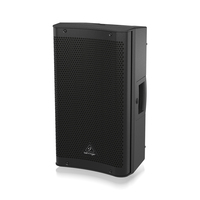 Haut-parleur actif Behringer DR110DSP 10 pouces 1000 Watts, enceinte 2 voies avec DSP, système de sonorisation de scène, boîte de sonorisation alimentée
