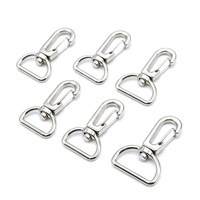 Mousquetons pivotants en métal, fermoirs et clips pour sacs à main, porte-clés, sangles et chaînes décoratives