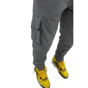 Pantalon cargo pour homme, pantalon décontracté imperméable multi-poches pour l'extérieur, pantalon de travail pour homme, jogging grande taille, pantalon tissé - Product Image 4