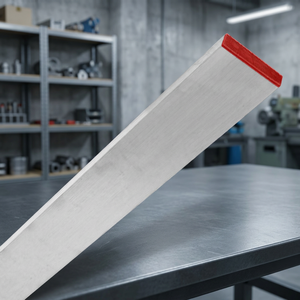 Righello Rettangolare in Alluminio per Lisciare il Malta 80x20 mm. Lunghezza 150 cm. - Product Image 3