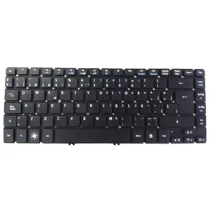 لوحة مفاتيح الكمبيوتر المحمول باللغة الإسبانية واللاتينية HK-HHT للوحة مفاتيح الآسر V5-431 V5-471 V5-471G