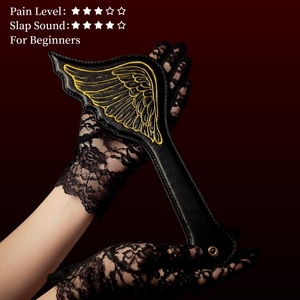 Angel Wings SM Paleta de Cuero para Azotes, Juguetes Sexuales para Adultos, BDSM, Cosplay, Paleta Sexual para Azotes, Fetiche Anal, Herramientas Sexuales - Product Image 4