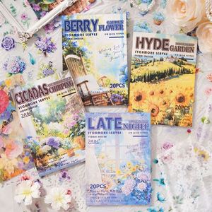 Paulownia Leaf Flower Cut Film Stickers for Cross-Border <b>Journal</b> Sticker Books and Pet Materials - Product Image 1