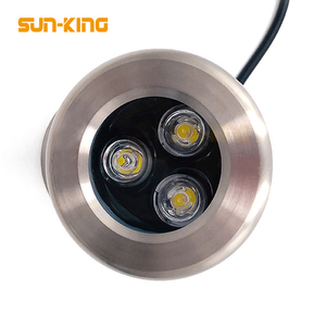 <span class=keywords><strong>Lampada</strong></span> Subacquea Decorativa IP68 con Staffa Regolabile in Acciaio Inox, Luci LED Sommergibili per Fontane <span class=keywords><strong>12</strong></span> <span class=keywords><strong>Volt</strong></span> 3W 3X1W - Product Image 6