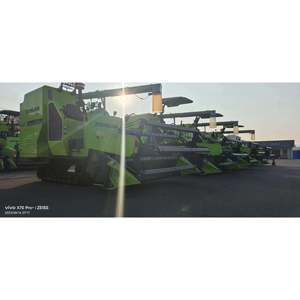 Nueva cosechadora combinada Zoomlion Pl60 para trigo, arroz, soja, maíz, yuca, té, Oliva, precio bajo, venta - Product Image 2