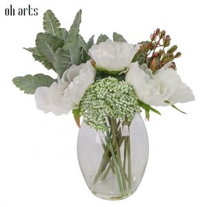 Flores Artificiales de Seda en Oferta, Flores Mixtas para Decoración Interior y Exterior - Product Image 1