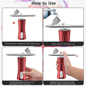 Pistolet de pulvérisation électrique à haute pression pour injection faciale d'eau et d'oxygène pour la peinture de tatouage - Product Image 5
