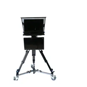 simar 22 inch beamsplitter tempered teleprompter glass for live streaming interview M-ZYS22