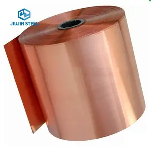 Dünne Kupfer folie für Lithium batterien mit rückseitig klebender leitfähiger Kegelst reifen rolle
