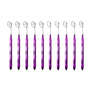 Manche de détartreur dentaire en acier inoxydable, miroir creux, poignée ergonomique, manuel, Classe I, certifié CE, acier inoxydable allemand, 1 an - Product Image 1