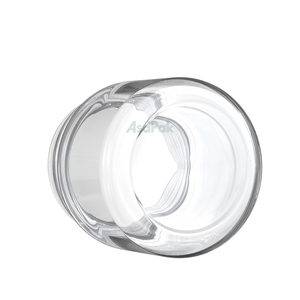 Etiqueta Personalizada, Frasco de Vidrio Transparente de 2 Oz Resistente a Niños con Tapa de Plástico Negro Mate para Medicamentos, Logotipo Personalizado - Product Image 5