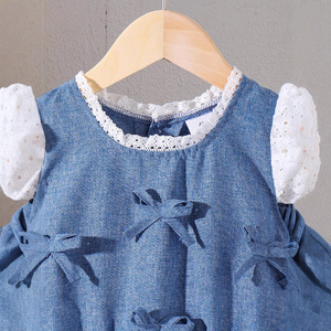 Conjuntos de Verano para Niñas, Estilo Nuevo, Tallas Pequeñas y Medianas, Mangas Volantes Rojas, Pantalones Cortos, Ropa Infantil - Product Image 5