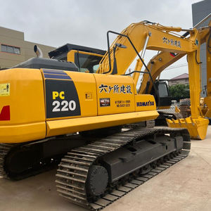 Excavatrices sur chenilles Komatsu d'occasion PC220-7/8 PC130-7 PC450-7 PC220 PC240-8 Japon Vente de terrassement Bonne pompe à noyau Moteur Gear PLC - Product Image 1