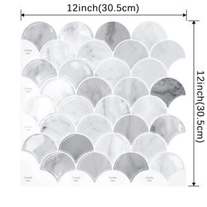 Adesivi Impermeabili per <span class=keywords><strong>Piastrelle</strong></span> da Parete per Bagni Rivestimento Murale Autoadesivo <span class=keywords><strong>Piastrelle</strong></span> <span class=keywords><strong>Adesive</strong></span> Staccabili e Riposizionabili - Product Image 2