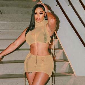 2023 estate vendita calda donna <span class=keywords><strong>abiti</strong></span> a maglia con cappuccio - Product Image 3